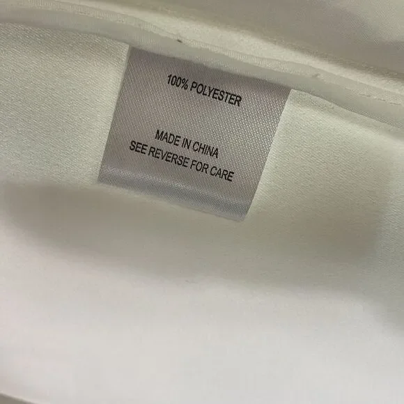 NWT Vicky and Lucas White Tweed Trim Jacket - Picture 7 of 7